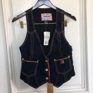 HOT Denim Vest🔥 NWT